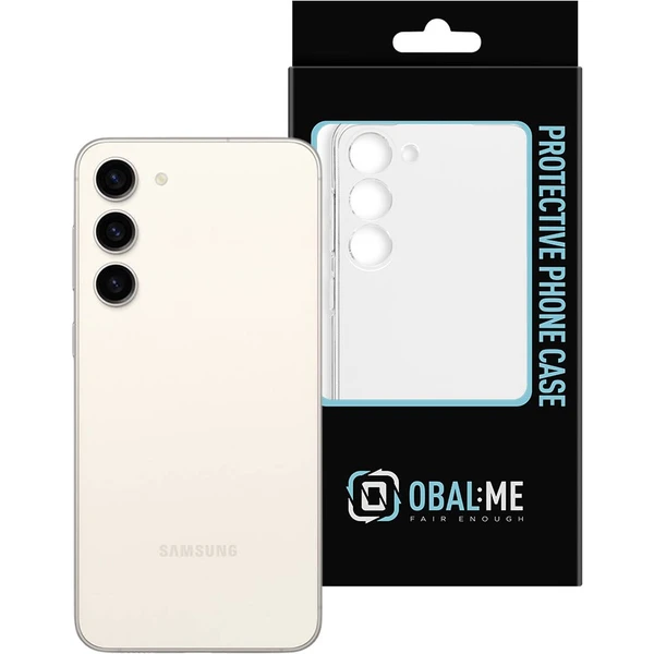 Obal:Me TPU Kryt pre Samsung Galaxy S23 číry - Puzdra - Obrázok XKU0000L01