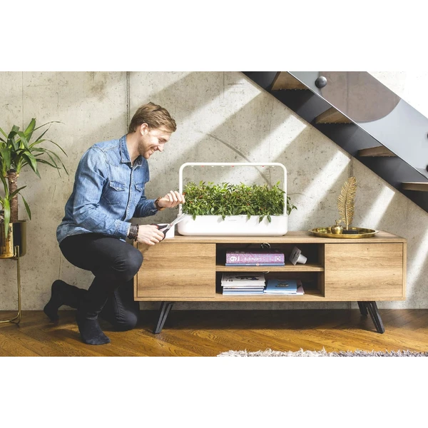 Click and Grow Smart Garden 9 PRO šikovný kvetináč biely - Kvetináče - Obrázok XLF3G00101