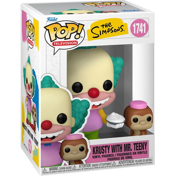 Funko POP!&Buddy #1741 TV: Simpsons S11 - Krusty with Mr. Tenny - Funko POP! - Obrázok XM7H000K01