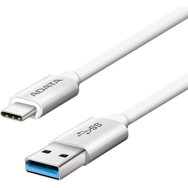 ADATA USB-C/USB-A napájací kábel 1m biely - Káble a redukcie - Hlavný obrázok