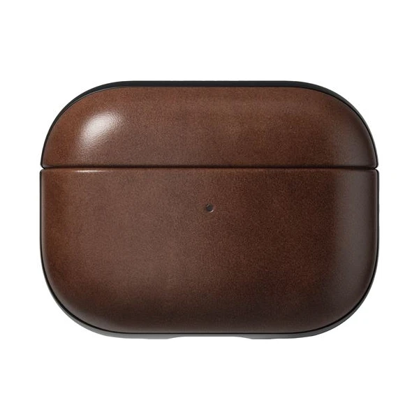 Nomad Modern Leather puzdro AirPods Pro 2. generácie tmavo hnedé - Puzdra - Obrázok XMH5000N01
