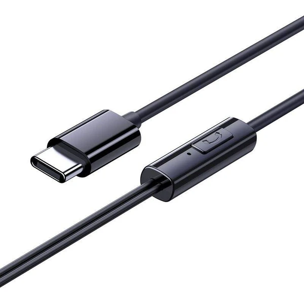 Baseus Encok CZ20 USB-C slúchadlá s mikrofónom čierna - Slúchadlá - Obrázok XMUL000K01