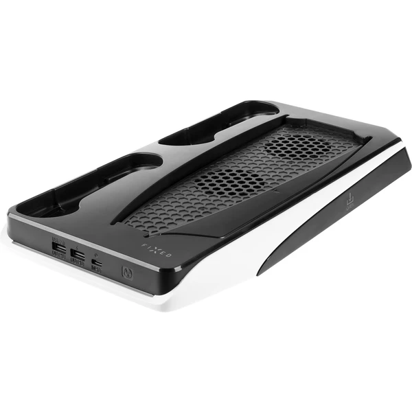 FIXED nabíjacia stanica s chladením pre PlayStation 5 a DualSense čierna - Dokovacie stanice - Obrázok XN1A700301