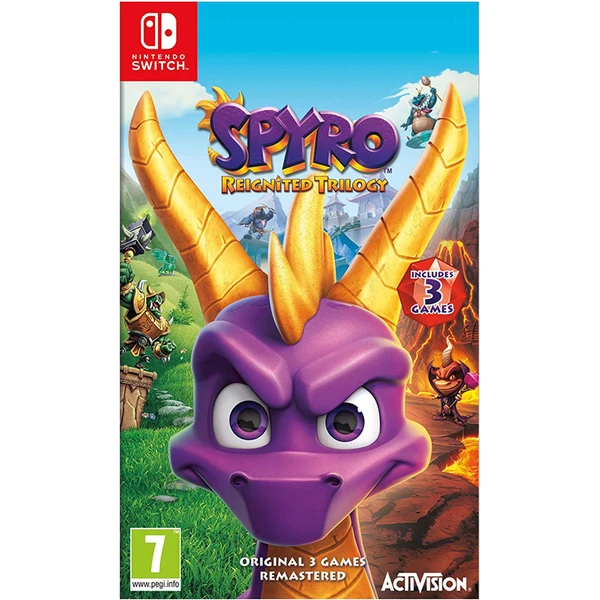 Spyro Trilogy Reignited (SWITCH) - Hry na Nintendo Switch - Hlavný obrázok