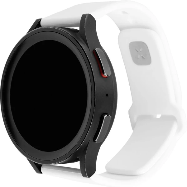 Set silikónových remienkov FIXED Silicone Sporty Strap s Quick Release 22mm pre smartwatch, biely - Remienky - Hlavný obrázok