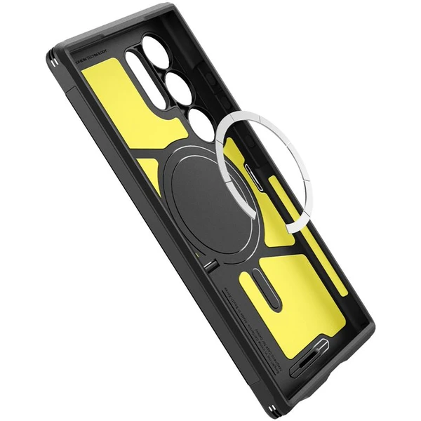 Spigen Tough Armor MagFit kryt Samsung Galaxy S24 Ultra čierny - Puzdra - Obrázok XP91000P01