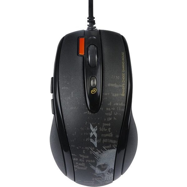 E-shop A4tech X7 F5 V-Track herná myš čierna