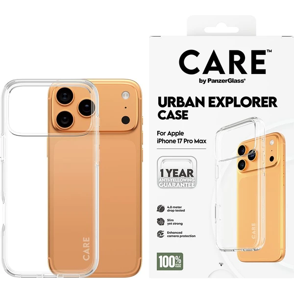 PanzerGlass® CARE Urban kryt Apple iPhone 17 Pro Max číry - Puzdra - Obrázok XPEH000K01