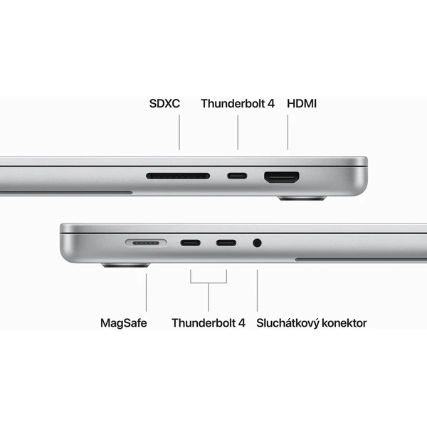 Apple MacBook Pro 16" / M3 Pro / 18GB / 512GB (2023) (Kategória B) - Notebooky - Obrázok XQC0000L01