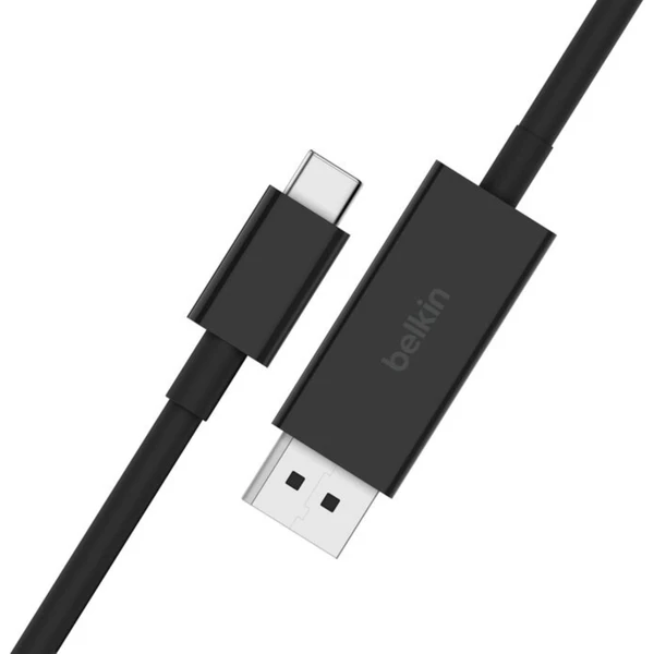 Belkin Connect USB-C/DisplayPort 1.4 kábel 8K 2m čierny - Káble a redukcie - Obrázok XQXE000N01