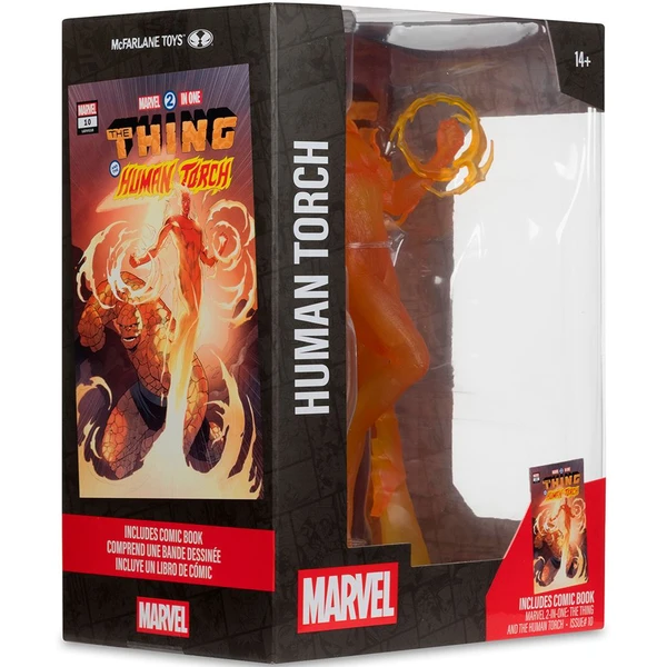 Figúrka McFarlane Toys Marvel Collection 1/6 - Human Torch (Marvel 2in1 #10) 29 cm - Figúrky - Obrázok XR3G000K01
