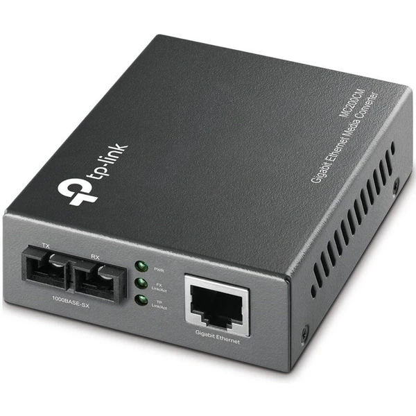 TP-Link MC200CM mediálny konvertor sivý - Konvertory - Hlavný obrázok