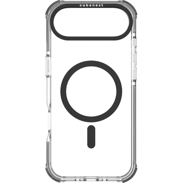 Cubenest MagPro Strong Guard MagSafe kryt iPhone Air čierny - Puzdra - Obrázok XRBK000K01