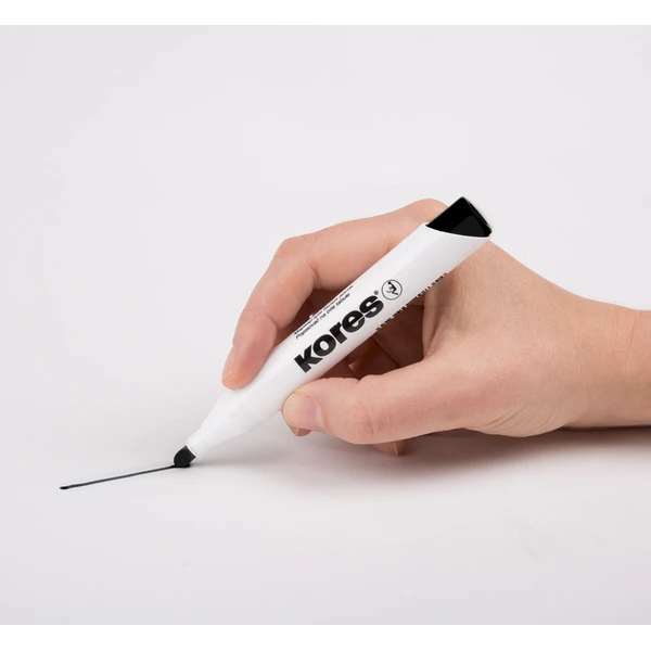Kores K-MARKER popisovač na biele tabule a flipcharty s okrúhlym hrotom čierny - Popisovače - Obrázok XS7H000K01