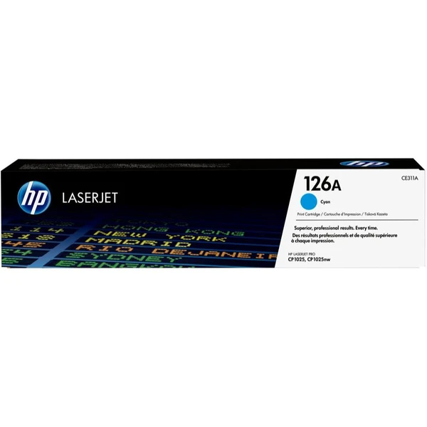 HP CE311A č. 126 Azúrová originálna - Tonery - Hlavný obrázok