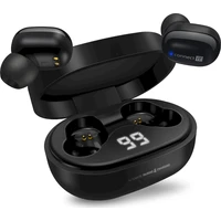 CONNECT IT True Wireless SensorTouch slúchadlá do uší s mikrofónom čierna - Slúchadlá