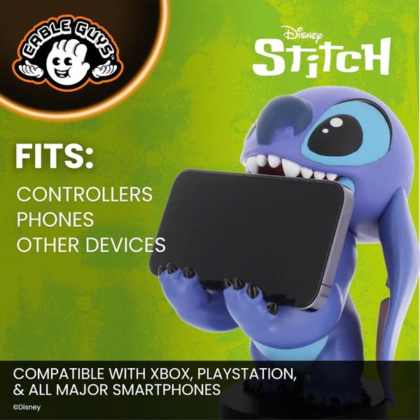 EXG Cable Guys Lilo & Stitch - Smiling Stitch - Figúrky - Obrázok XT2M000K01