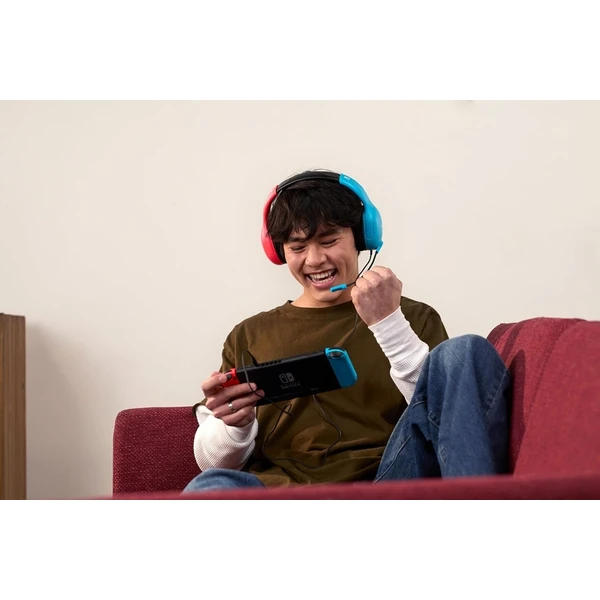 Turtle Beach Airlite Fit herné slúchadlá pre Nintendo Switch modro-červená - Slúchadlá - Obrázok XTJI000K01
