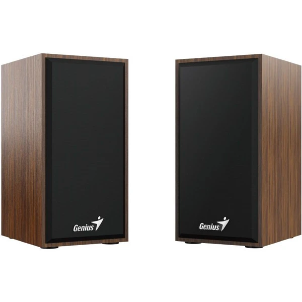 Genius SP-HF180 drevené reproduktory 2.0 hnedé - Reproduktory - Obrázok XTMK300401