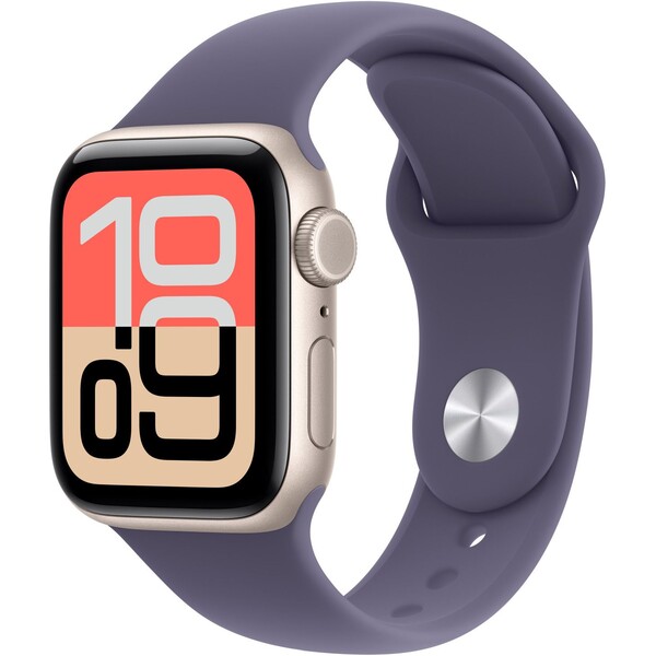 Apple Watch 41/40/38mm hmlovo fialový športový remienok M/L