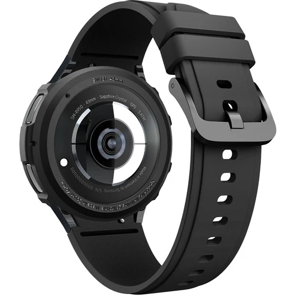 Spigen Liquid Air púzdro Samsung Galaxy Watch6 Classic 43mm matne čierne - Puzdra - Obrázok XUV3000N01