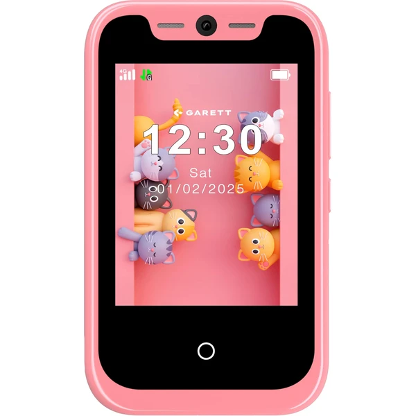 Garett Smartphone OneKid detský telefón ružový - Mobilné telefóny - Obrázok XW7K000K01
