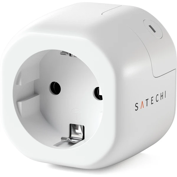 Satechi Homekit Smart Outlet múdra zásuvka (EU) biela  - Inteligentné zásuvky - Obrázok XWBT000501