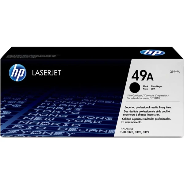 HP Q5949A č. 49A Čierna originálna - Tonery - Hlavný obrázok