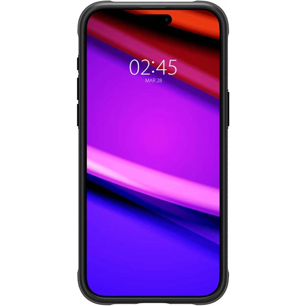 Spigen Rugged Armor MagFit iPhone 15 Pro Max matne čierny - Puzdra - Obrázok XWW8000601