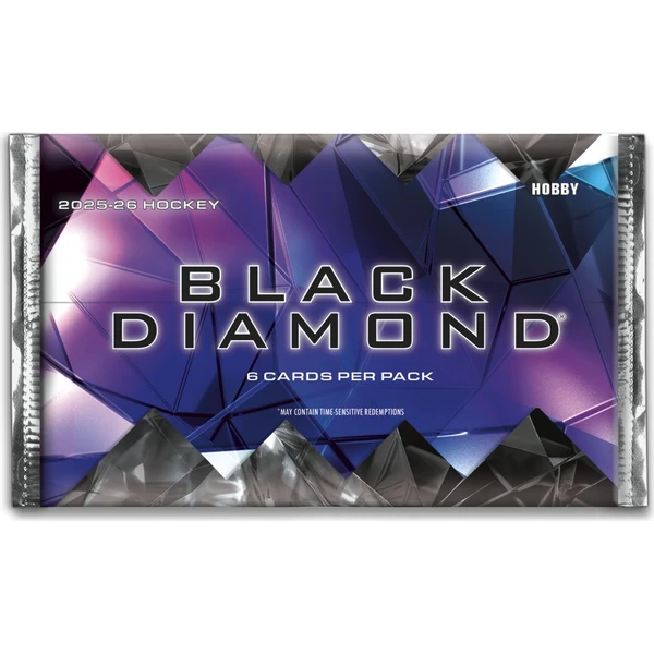 Hokejové karty 2025-26 Upper Deck Black Diamond Hockey Hobby Box - Hokejové karty - Obrázok XXQL000K01