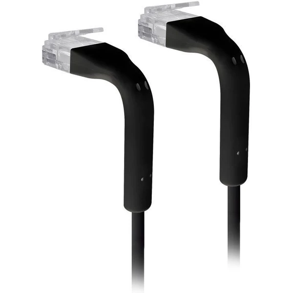 Ubiquiti UniFi RJ45/RJ45 Cat6 patch kábel 0,3m čierny - Káble a redukcie - Hlavný obrázok