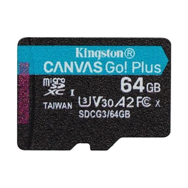 Kingston microSDXC Canvas Go! - Pamäťové karty - Hlavný obrázok