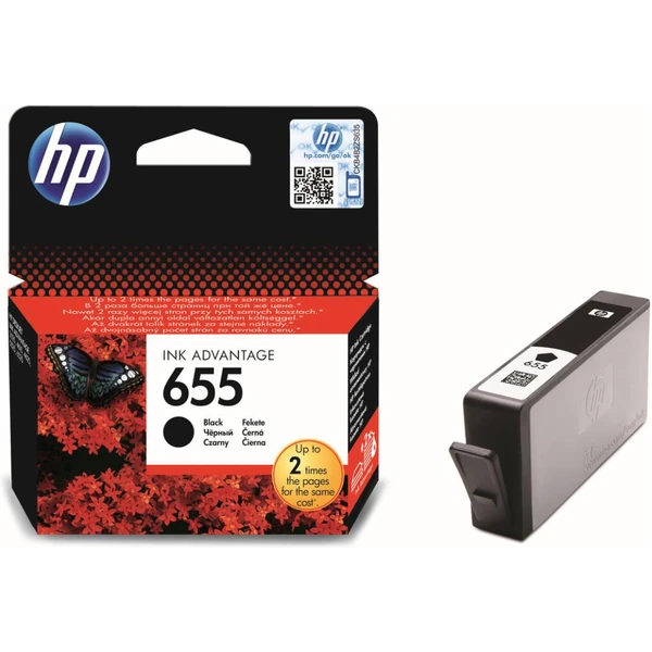 HP CZ109AE č. 655 Čierna originálna - Cartridge - Hlavný obrázok