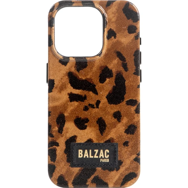 Native Union x Balzac Cheetah Cappuccino MagSafe kryt iPhone 15 - Puzdra - Hlavný obrázok