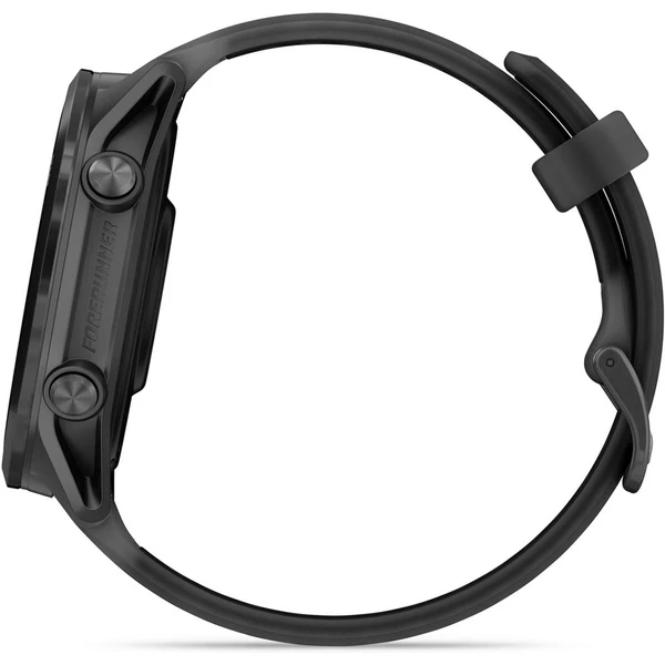 Garmin Forerunner 570 47 mm tmavo šedá hliníková luneta s čiernym polopriehľadným remienkom - Inteligentné hodinky - Obrázok Y0LG000J01