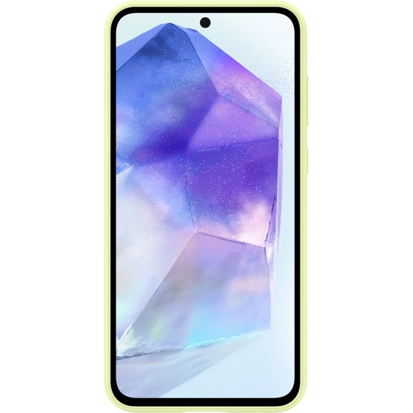 Samsung Silicone Case Galaxy A55 svetlo limetkový - Puzdra - Obrázok Y0Q2000O01