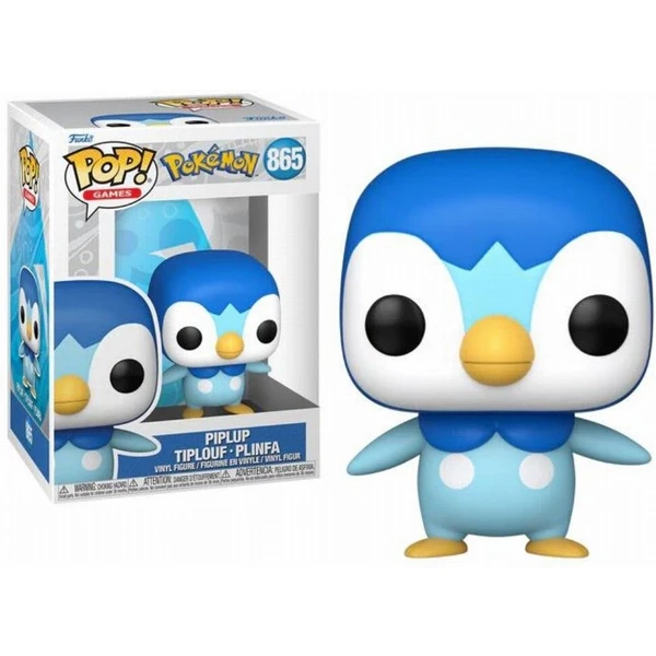 Funko POP! #865 Games: Pokémon - Piplup - Funko POP! - Hlavný obrázok