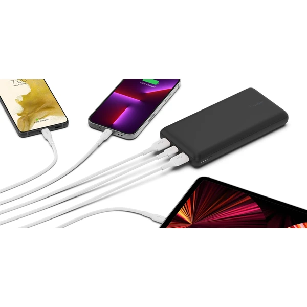 Belkin BOOST CHARGE USB-C powerbanka (15W), 20000mAh, čierna - Powerbanky - Obrázok Y0YL300401