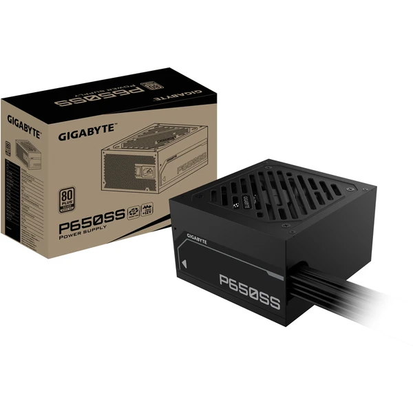 GIGABYTE P650SS Silver 650W čierny - Zdroje - Obrázok Y0ZF000N01