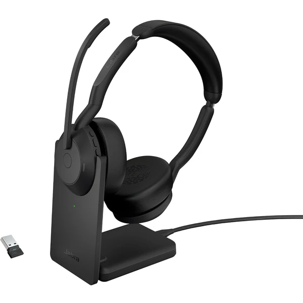 Jabra Evolve2 55/Link380a UC Stereo STAND - Slúchadlá - Hlavný obrázok