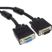 PremiumCord VGA/VGA predlžovací kábel 2m čierny - Káble a redukcie