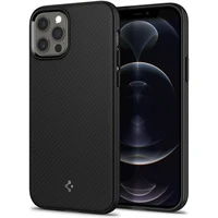 Spigen MagArmor magnetický kryt Apple iPhone 12/ 12 Pro čierny - Puzdra