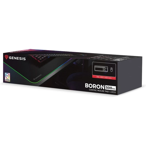 Genesis Boron 500 XXL RGB podložka pod myš - Podložky - Obrázok Y1H1000P01