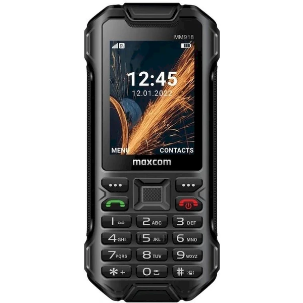 MaxCom MM918 L čierny - Mobilné telefóny - Hlavný obrázok