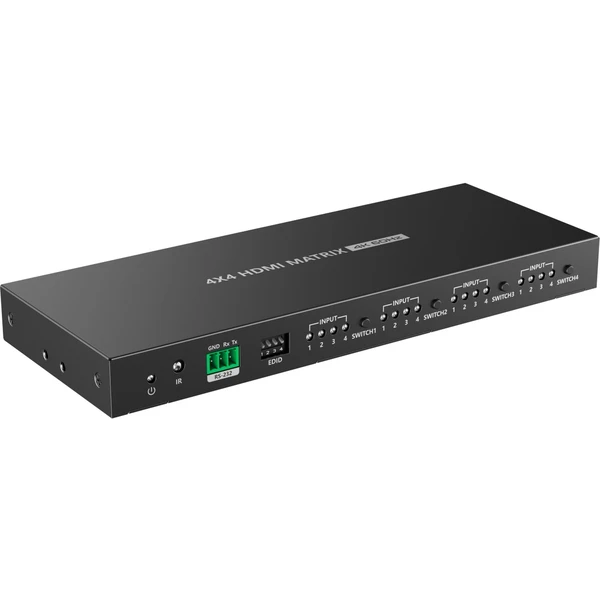 PremiumCord HDMI2.0 matrix switch 4:4, rozlíšenie 4K@60Hz, HDR YUV4:4:4 - Ostatné - Obrázok Y1N3000J01