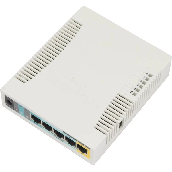 MikroTik DOSKA RB951Ui-2HnD Wi-Fi 4 router biely - Wi-Fi routery - Obrázok Y1OC000N01