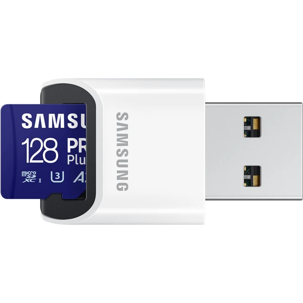 Samsung PRO Plus microSDXC 128GB + USB adaptér - Pamäťové karty - Hlavný obrázok