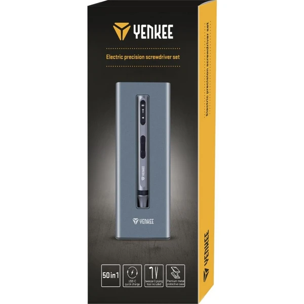 YENKEE YPT 01 Elektrický precízny skrutkovač s bitmi - Náradie - Obrázok Y1U2000K01