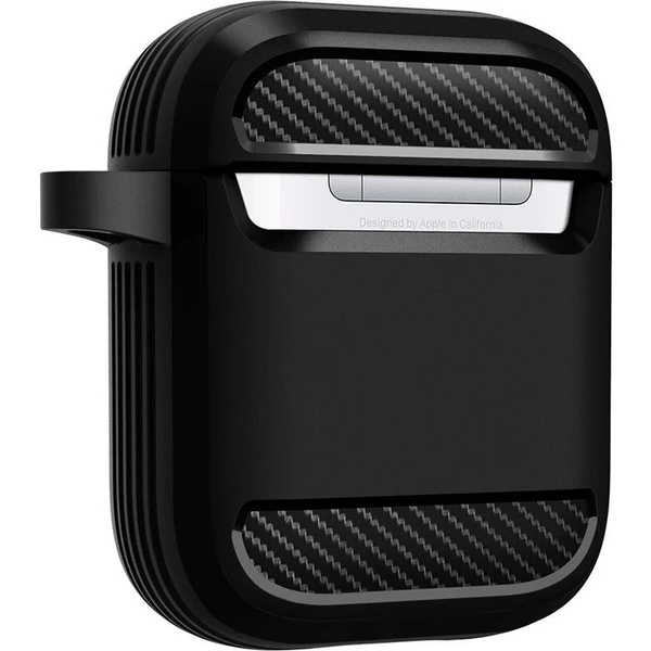 Spigen Rugged Armor puzdro AirPods čierne - Puzdra - Obrázok Y1YEF00101