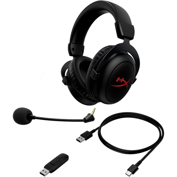 HyperX Cloud II Core bezdrôtový headset čierny - Slúchadlá - Obrázok Y1Z1000N01